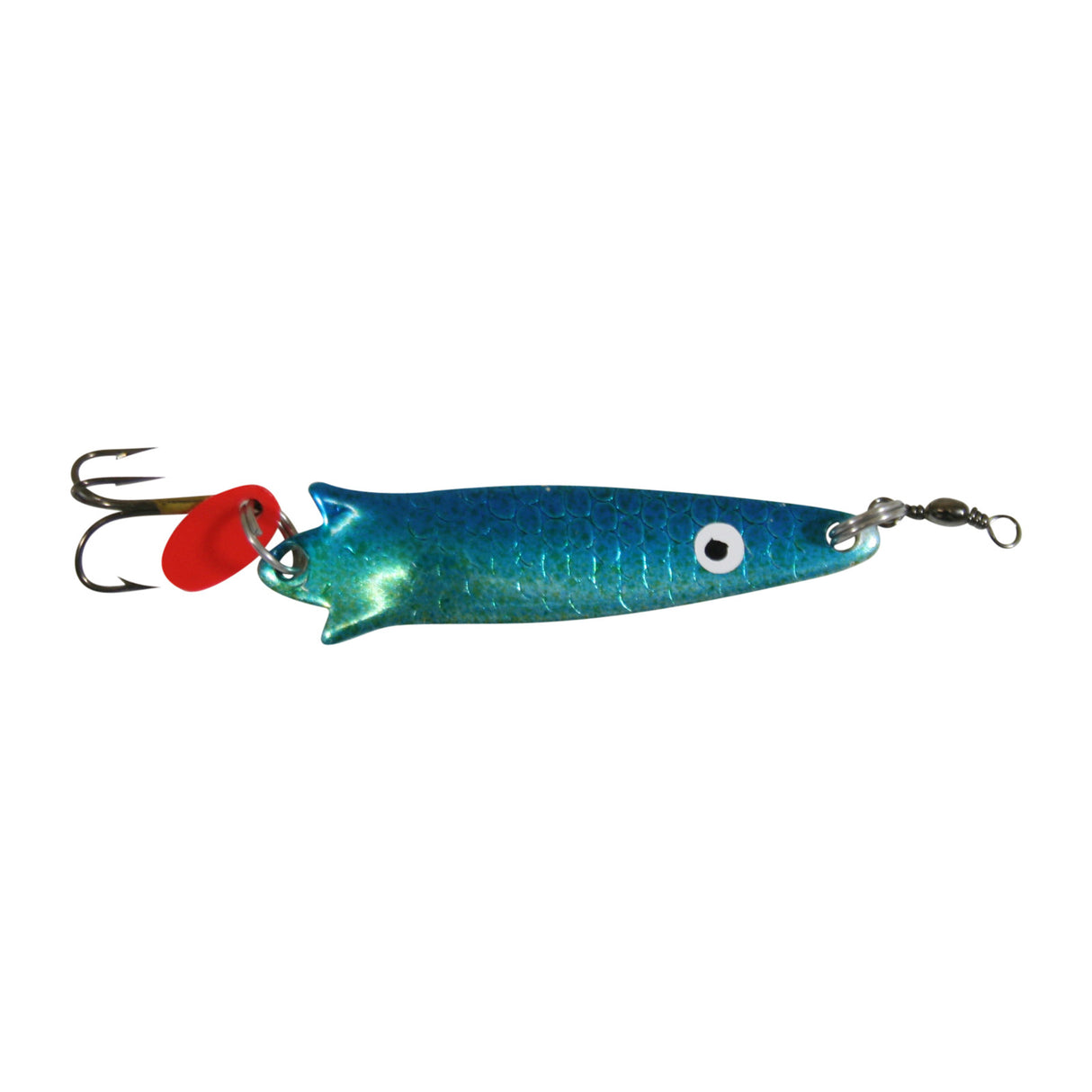 Fishfighter Toby - 10gm Mounted - Silver/Blue