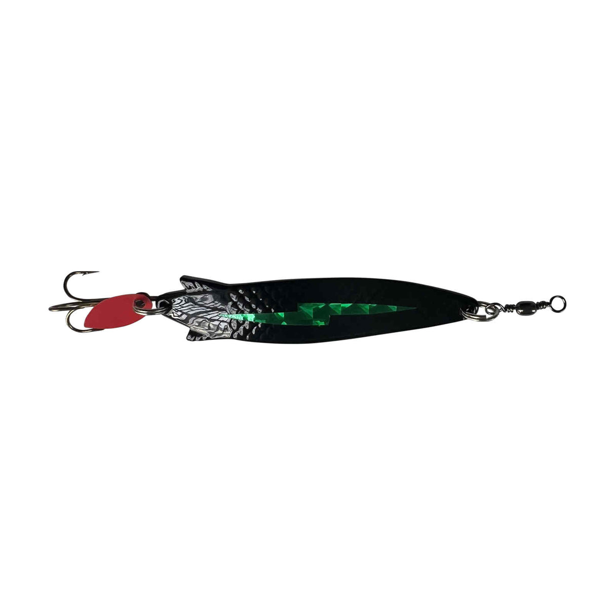 Fishfighter Toby - Black/Green Flash