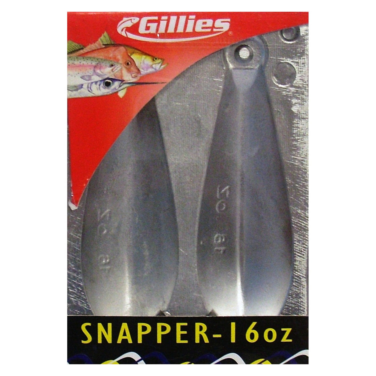 Gillies Sinker Mould - Snapper - 16oz