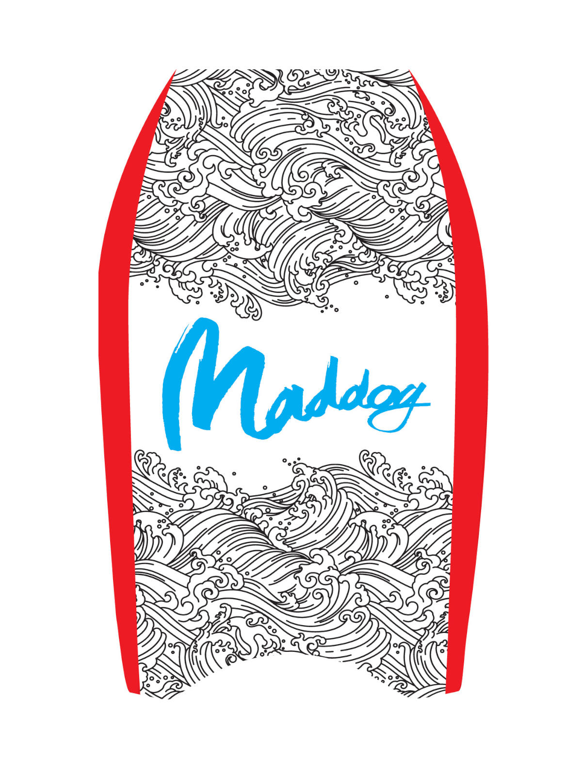 Maddog Speed Bodyboard - 40" - Assorted
