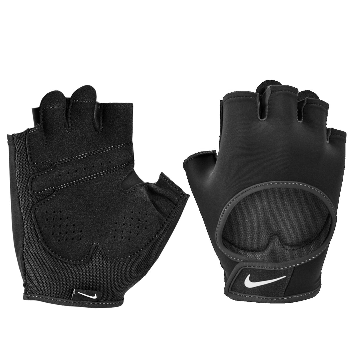 Nike Women's Gym Ultimate Fit Gloves - Black/White - Large