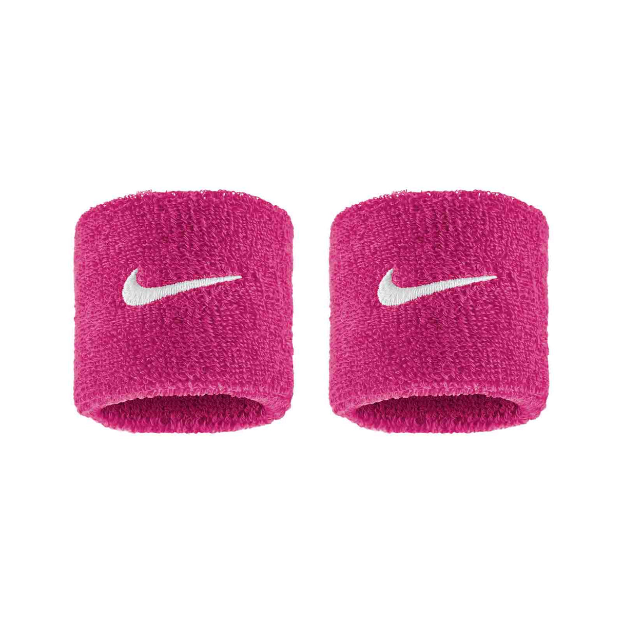 Nike Swoosh Wristbands Vivid Pink/Wh
