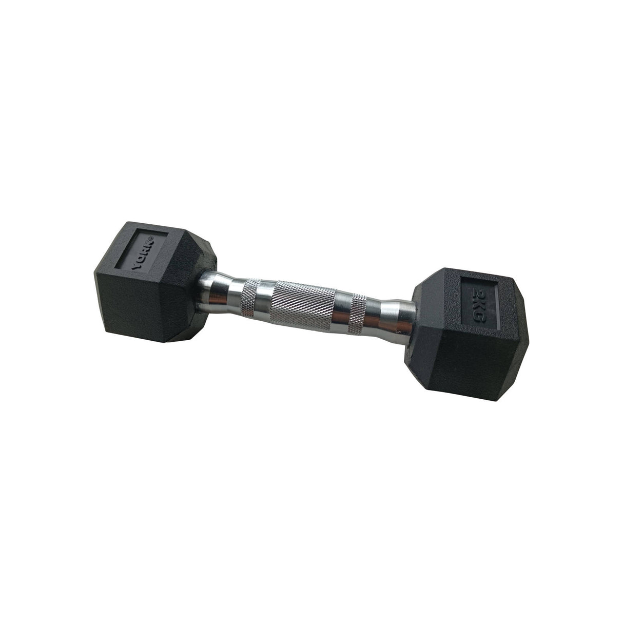 York 2kg Hex Dumbbell