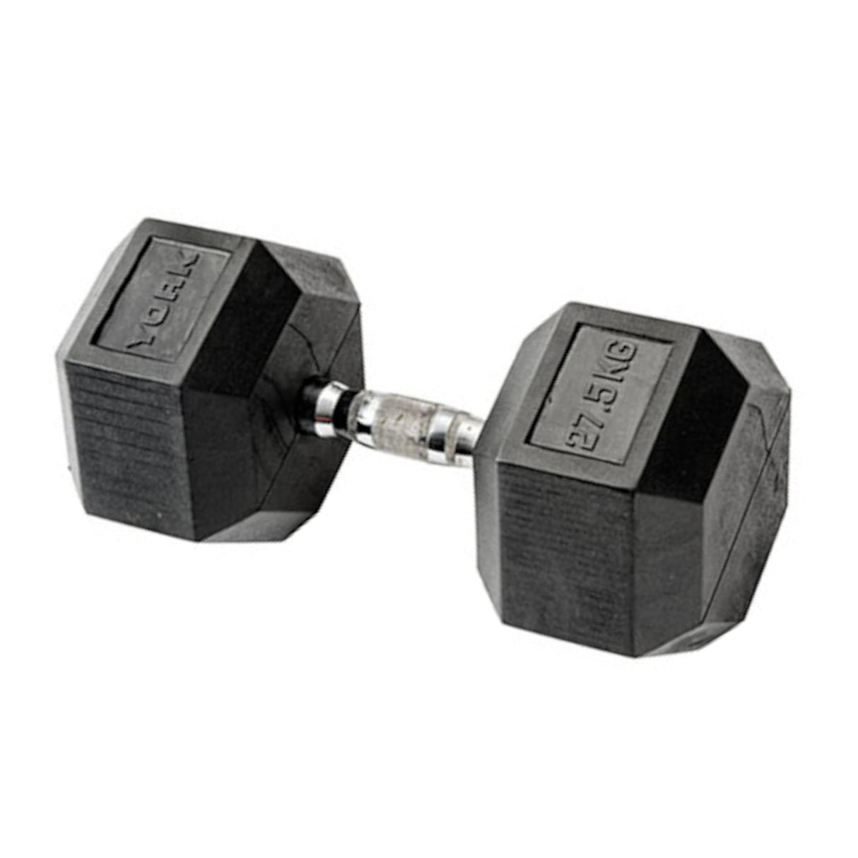 York 27.5kg Hex Dumbbell