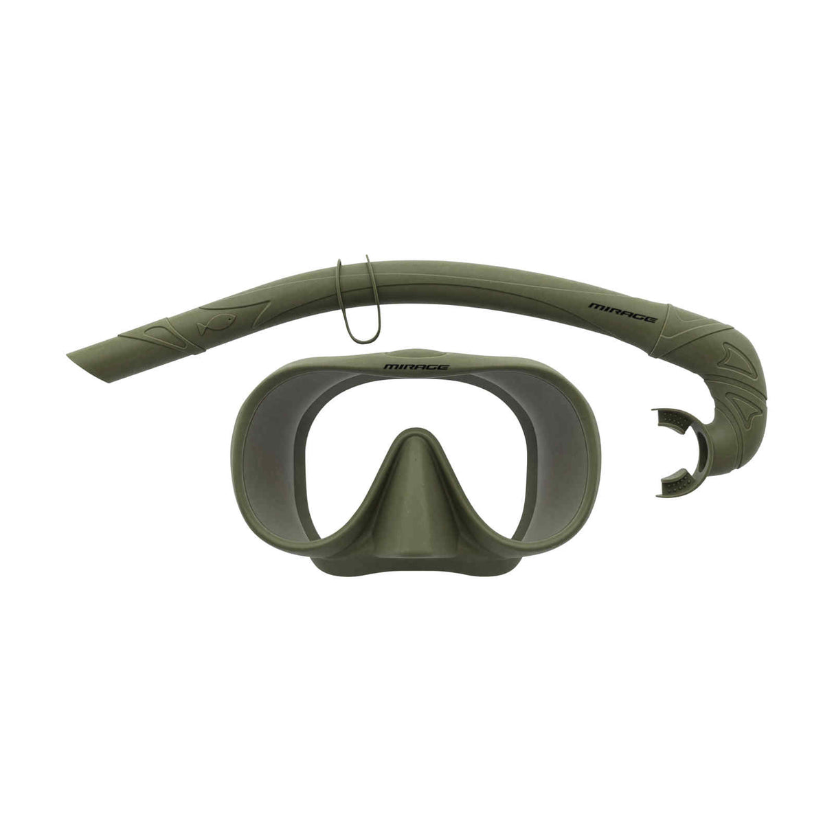 Mirage Set58 Sunsets Mask & Snorkel Set - Adult
