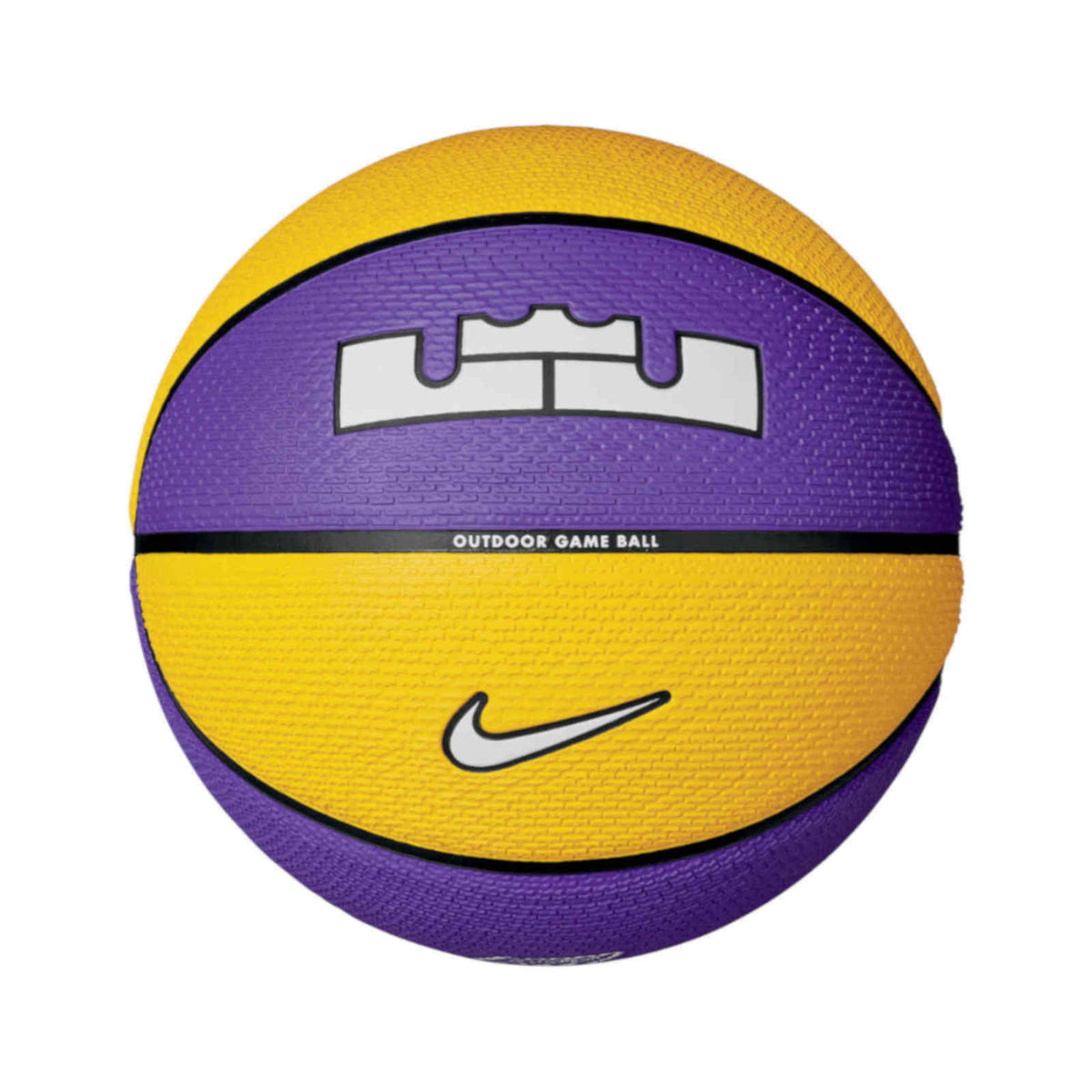 Nike Playground 2.0 L James Basketball - Court Purple/Amarillo/Black/White - Sz.7