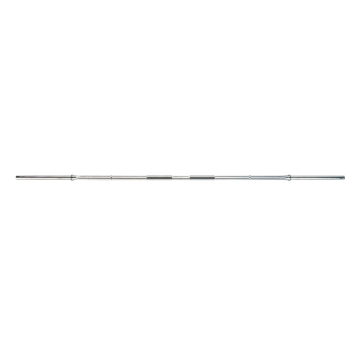 York 6'6"  Solid Knurled Chrome F.I.C. Bar