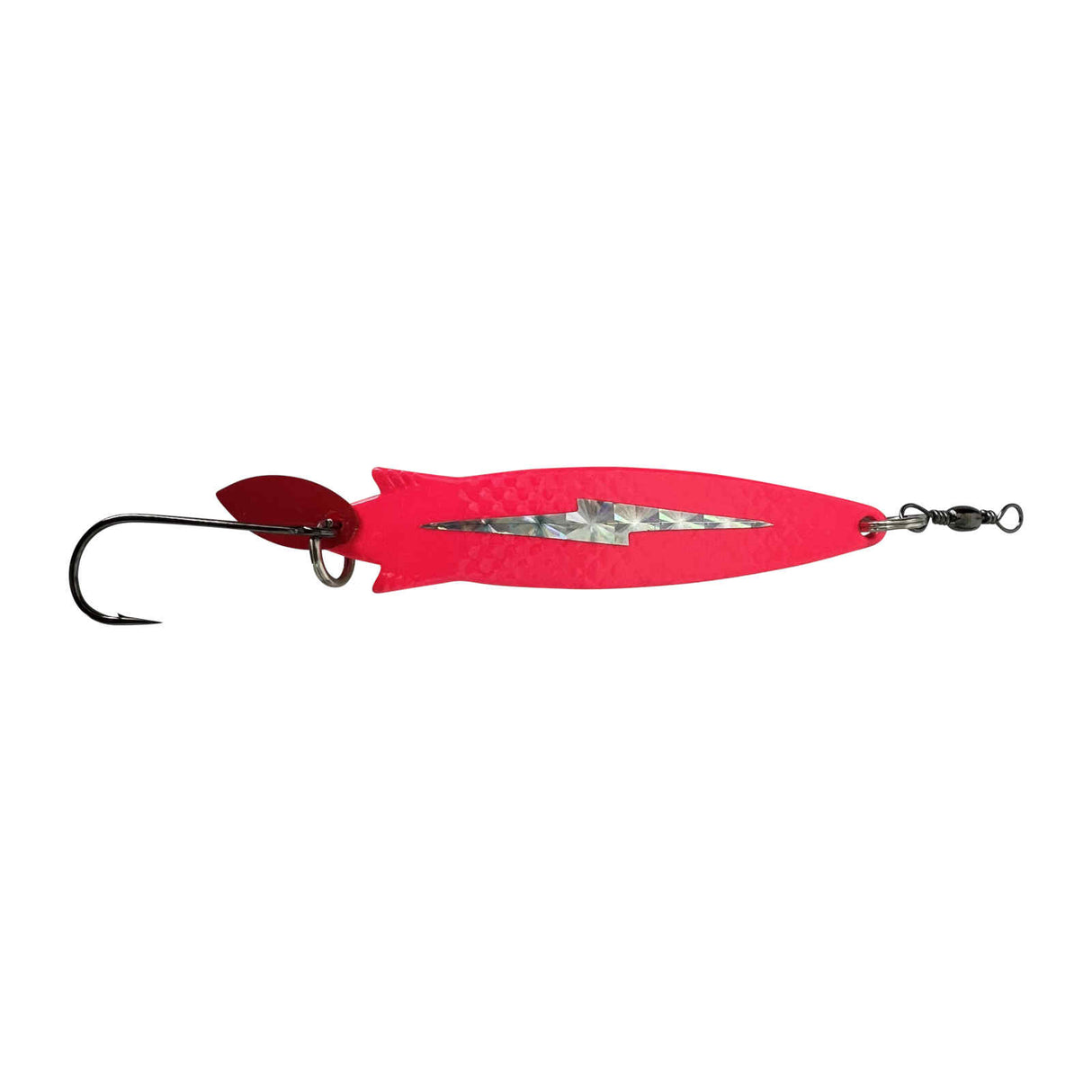 Fishfighter Toby - Fluro Pink/Flash - Single Hook