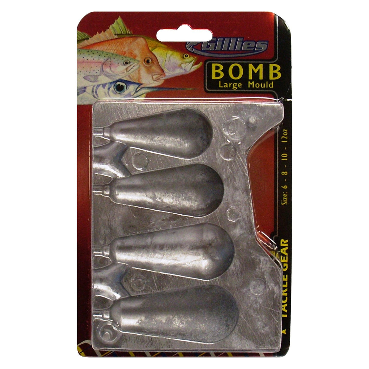 Gillies Sinker Mould - Bomb Combo