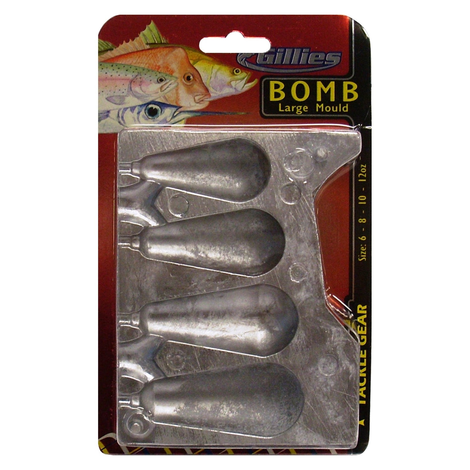 Gillies Sinker Mould - Bomb Combo