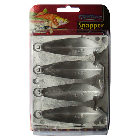Gillies Sinker Mould - Snapper - 8oz