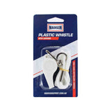 Madison Plastic Whistle With Lanyard