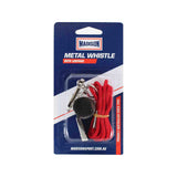 Madison Metal Whistle With Lanyard