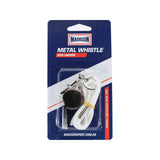 Madison Metal Whistle With Lanyard