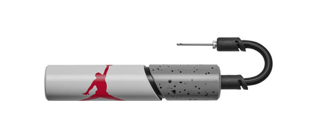 Jordan Essential Ball Pump - White/Grey/Red