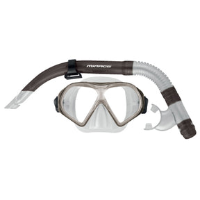 Mirage Set19 Freedom Adult Mask & Snorkel Set - Smoke