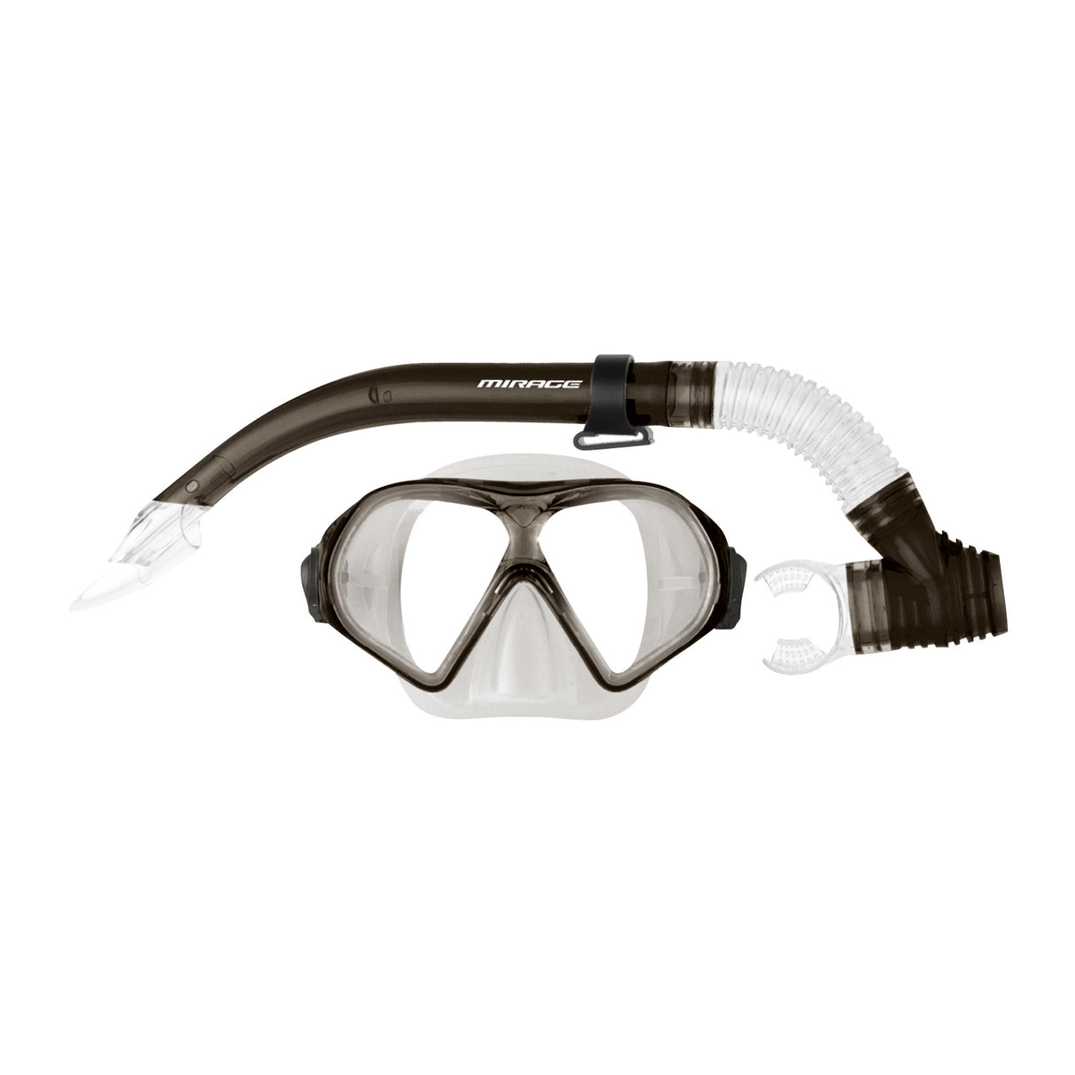 Mirage Set29 Tropic Adult Mask & Snorkel Set - Smoke