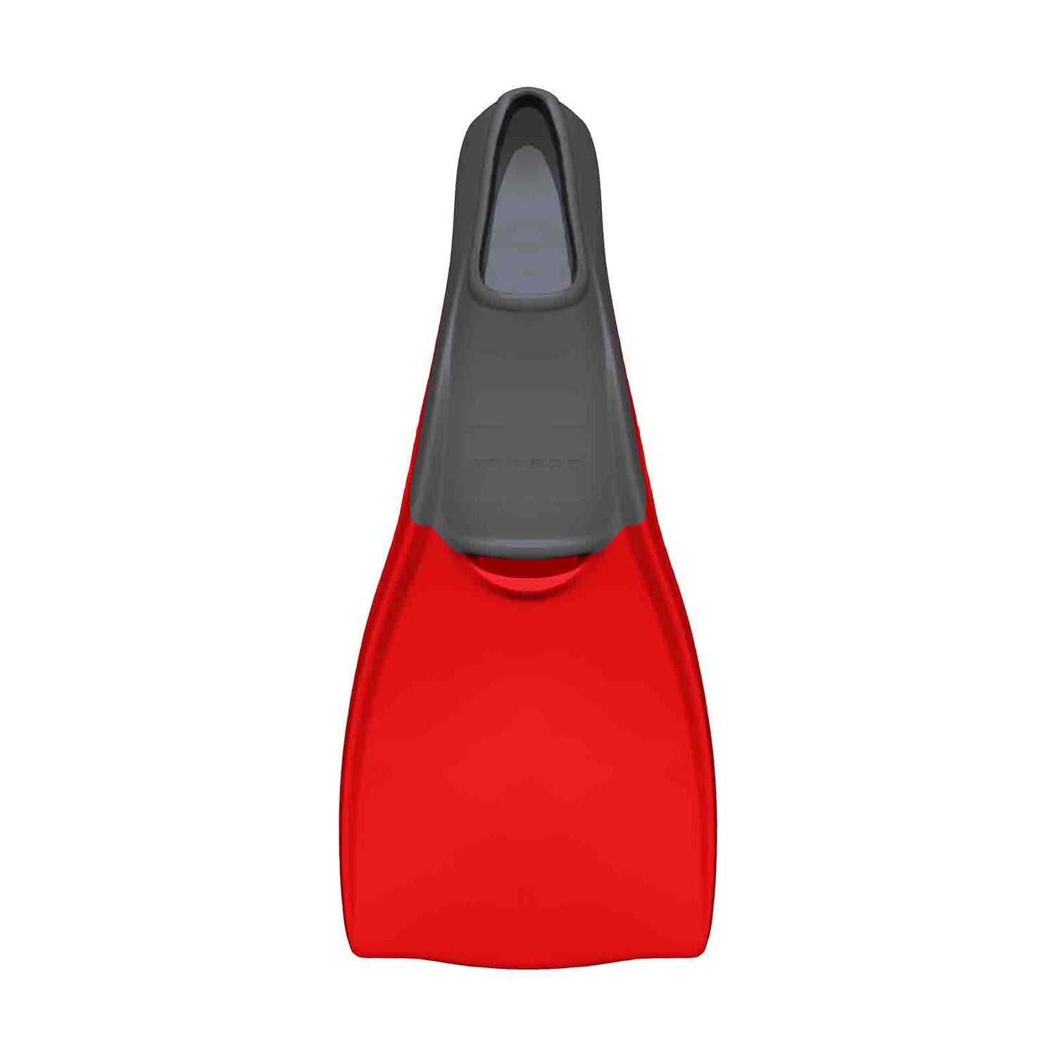 Mirage F015 Long Blade Deluxe Rubber Fins - Red - XS  3-4