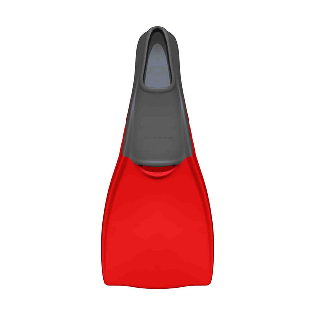 Mirage F015 Long Blade Deluxe Rubber Fins - Red - XS  3-4