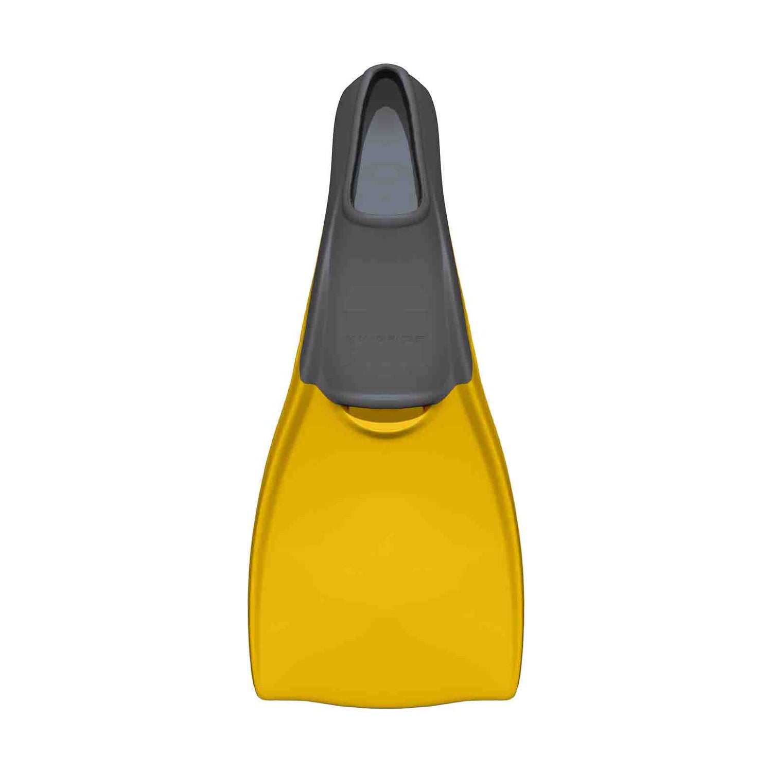 Mirage F015 Long Blade Deluxe Rubber Fins - Yellow - XL  10-11