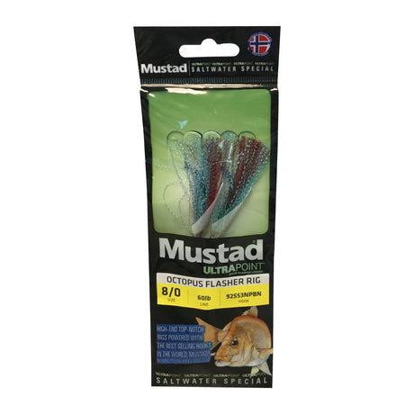 Mustad UltraPoint SWR01 Octopus Flasher Rig 6/0