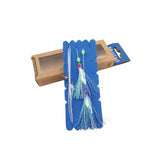 Mustad NZR04 Penetrator Flasher Rig - Blue/Silver 2/0