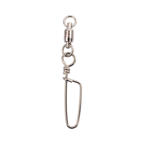 Mustad Demon  DLSS04 Stainless Steel Ball Bearing Swivel with Coast Lock Snap Sz.5 90kg