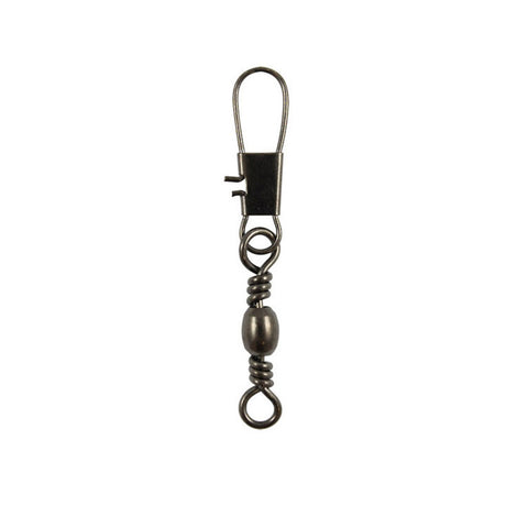 Mustad MA023-BN Barrel Swivel With Interlock Snap 1/0