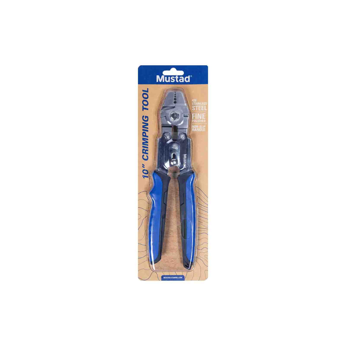 Mustad  Stainless Steel 10" Crimping Tool