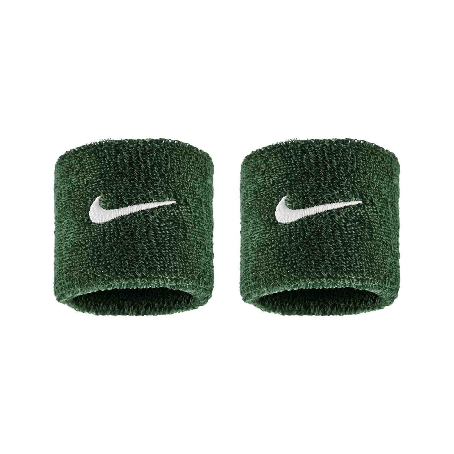 Nike Swoosh Wristbands - Gorge Green/White