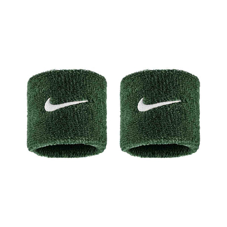 Nike Swoosh Wristbands - Gorge Green/White