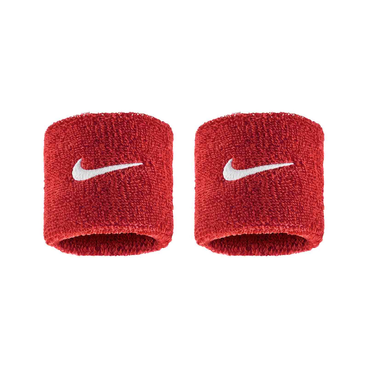 Nike Swoosh Wristbands - University Red/White