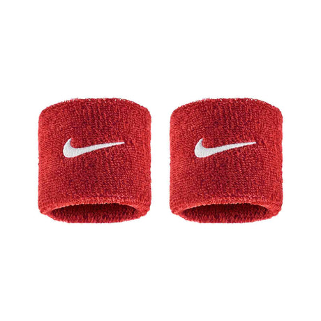 Nike Swoosh Wristbands - University Red/White