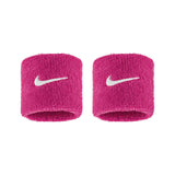 Nike Swoosh Wristbands  Vivid Pink/Wh