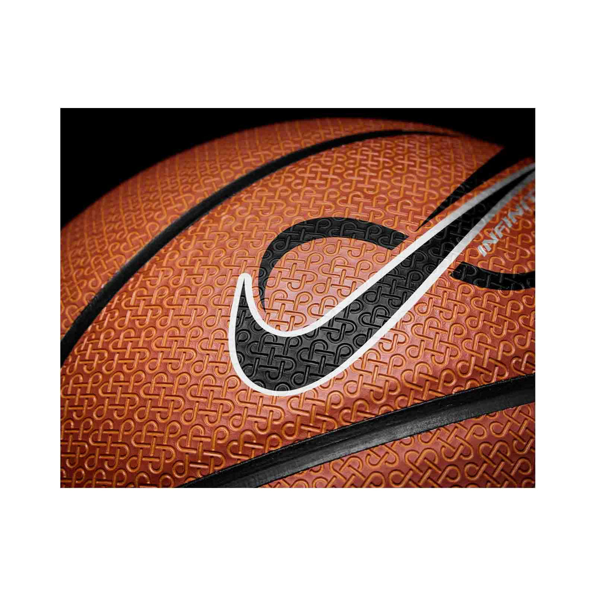 Nike Infinity Gametack Basketball - Amber/Black/Metallic Silver - Sz.7