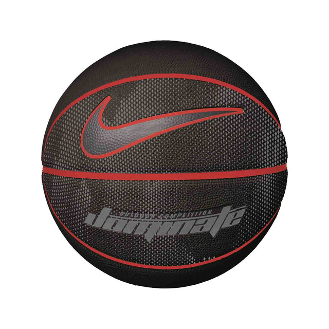 Nike Dominate Basketball - Black/University Red/Cool Grey - Size 7