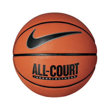 Nike Everyday All Court 8P Basketball - Amber/Black/Metallic Silver - Sz.6