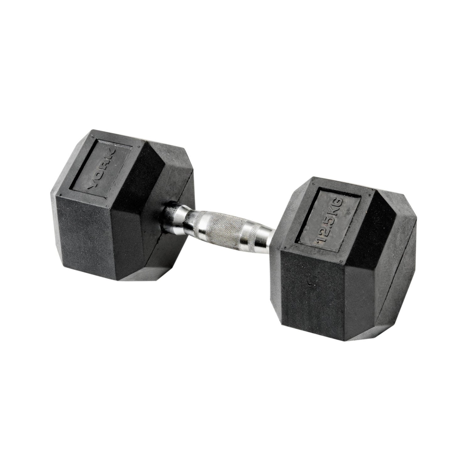York  12.5kg Hex Dumbbell