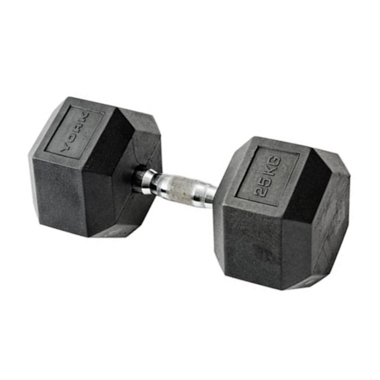 York  25kg Hex Dumbbell