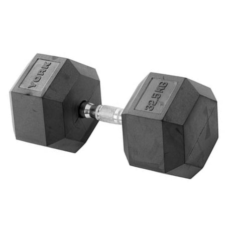 York  32.5kg Hex Dumbbell