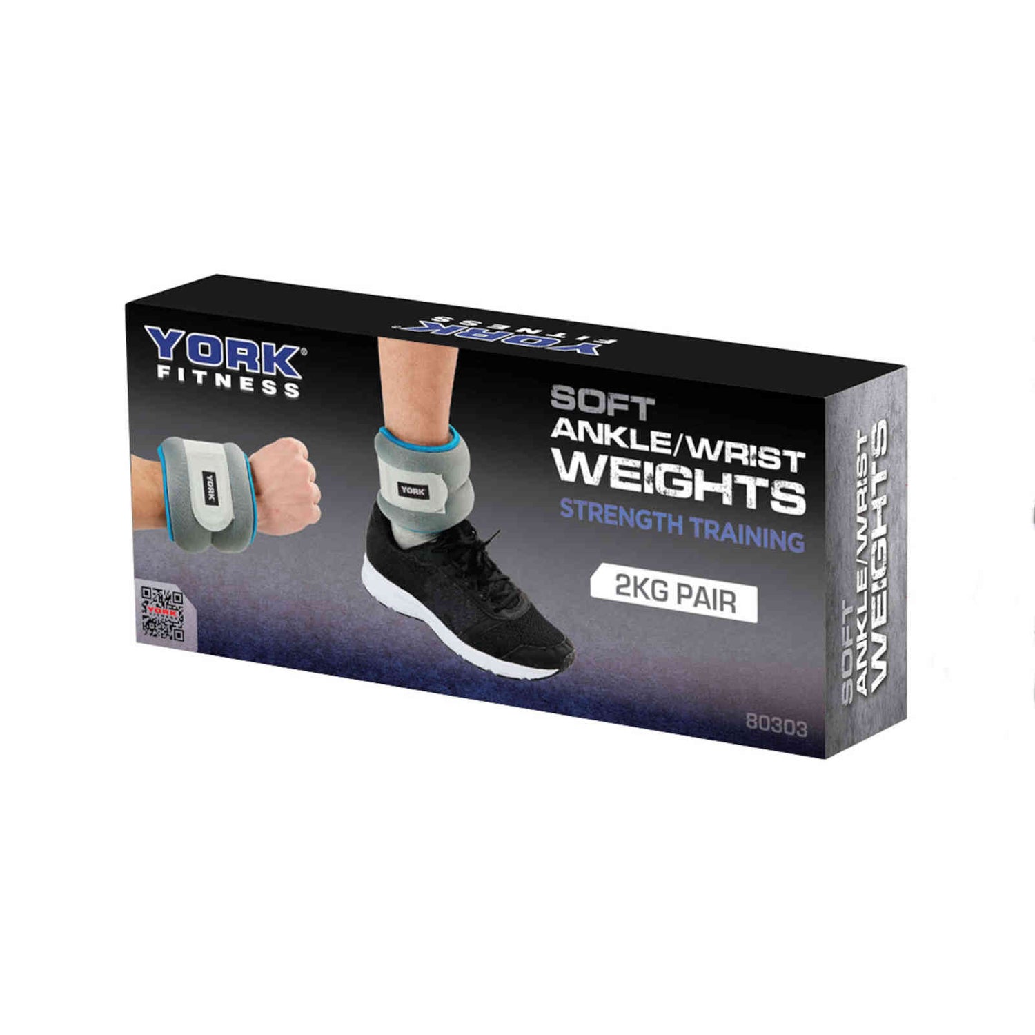 York Soft Wrist/Ankle Weights - 2kg
