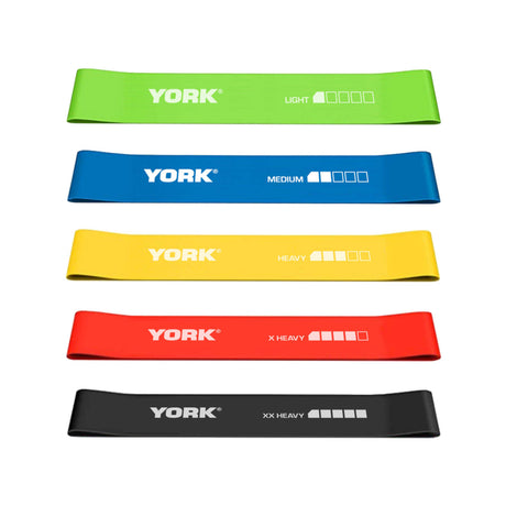 York 5 Piece Resistance Loop Set
