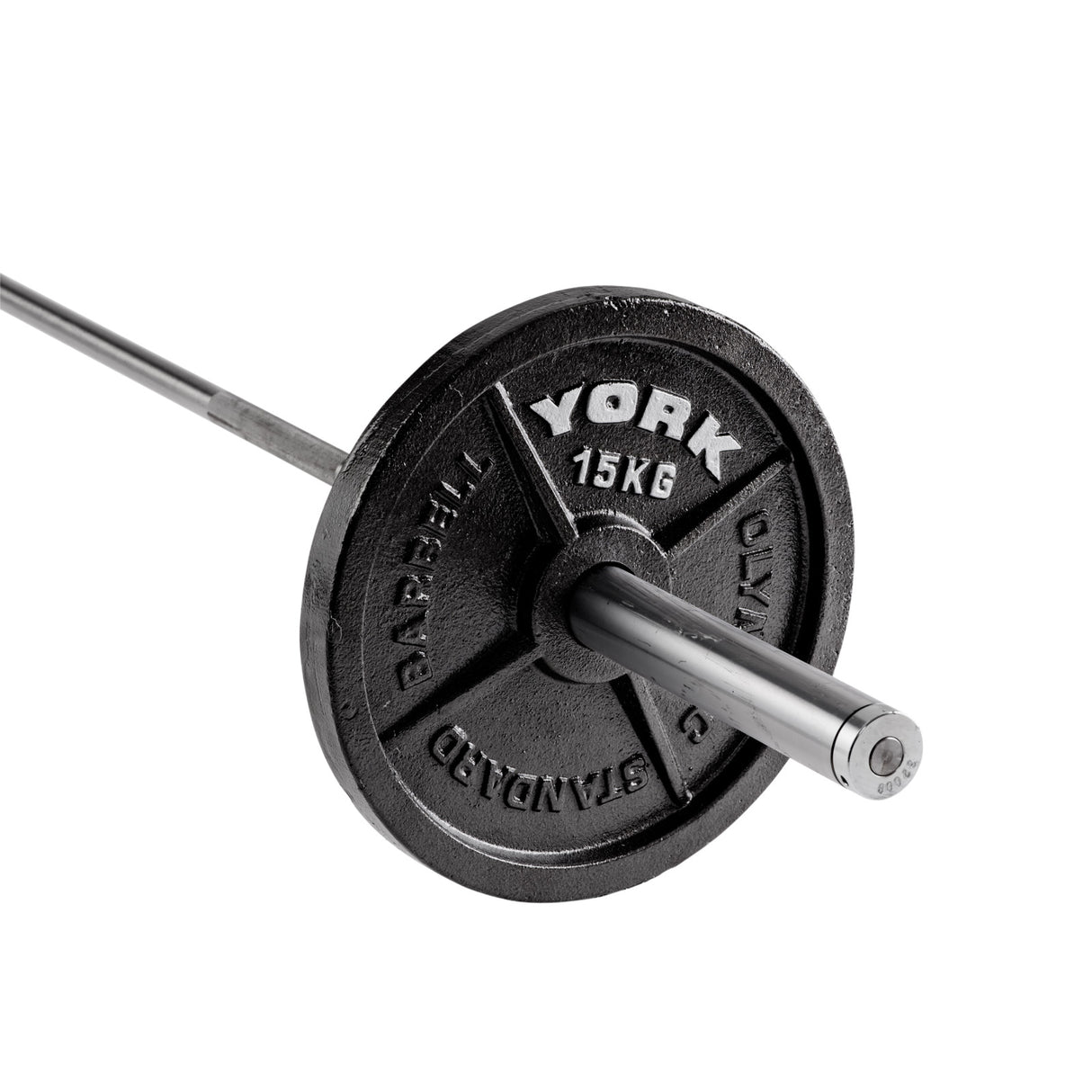York Cast Iron Olympic Plate - 15kg