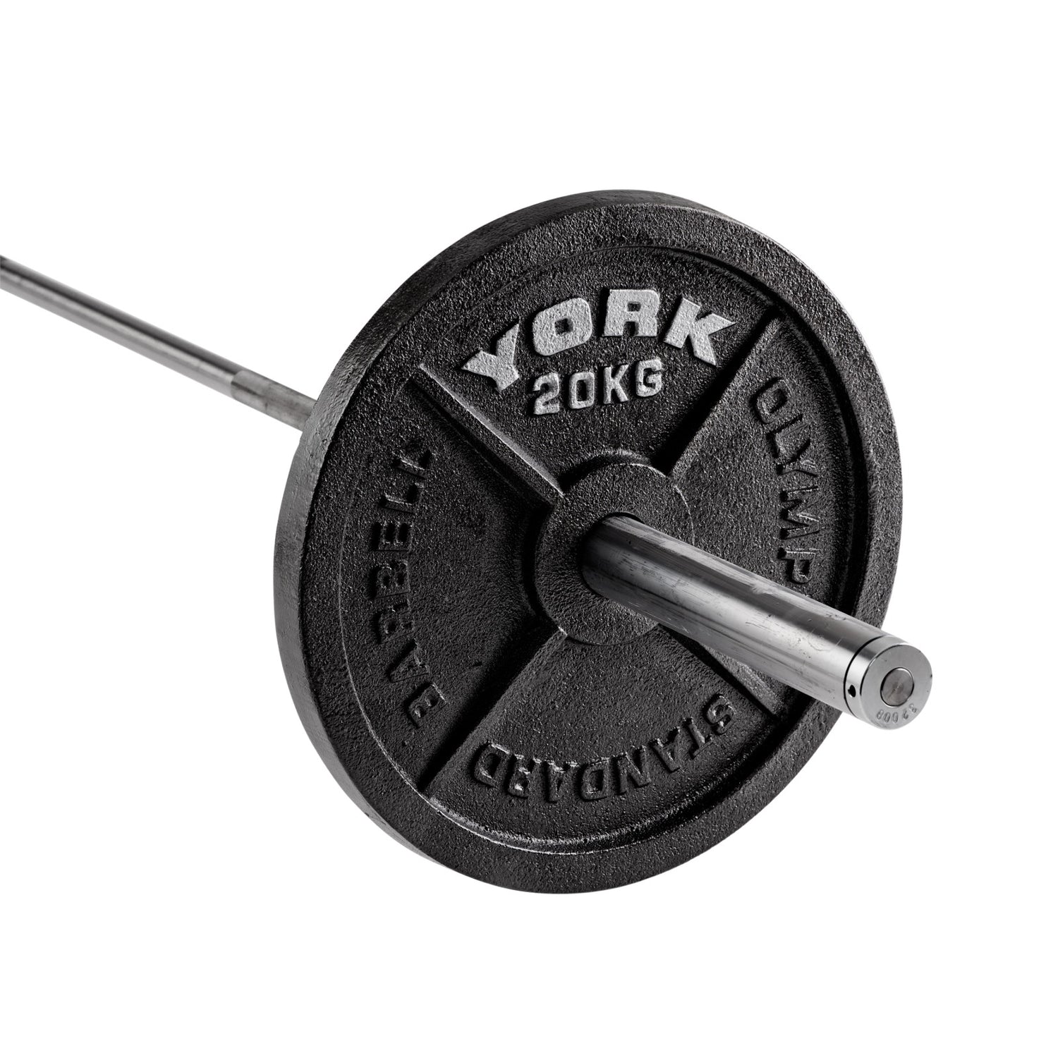 York Cast Iron Olympic Plate - 20kg