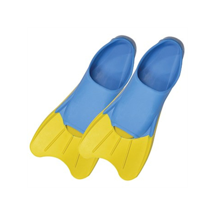 Mirage F005 Short Blade Training Fins - Blue/Yellow