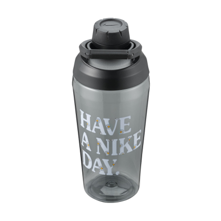 Nike TR Hypercharge Chug Bottle 16oz - Anthracite/Black/Light Marine	
